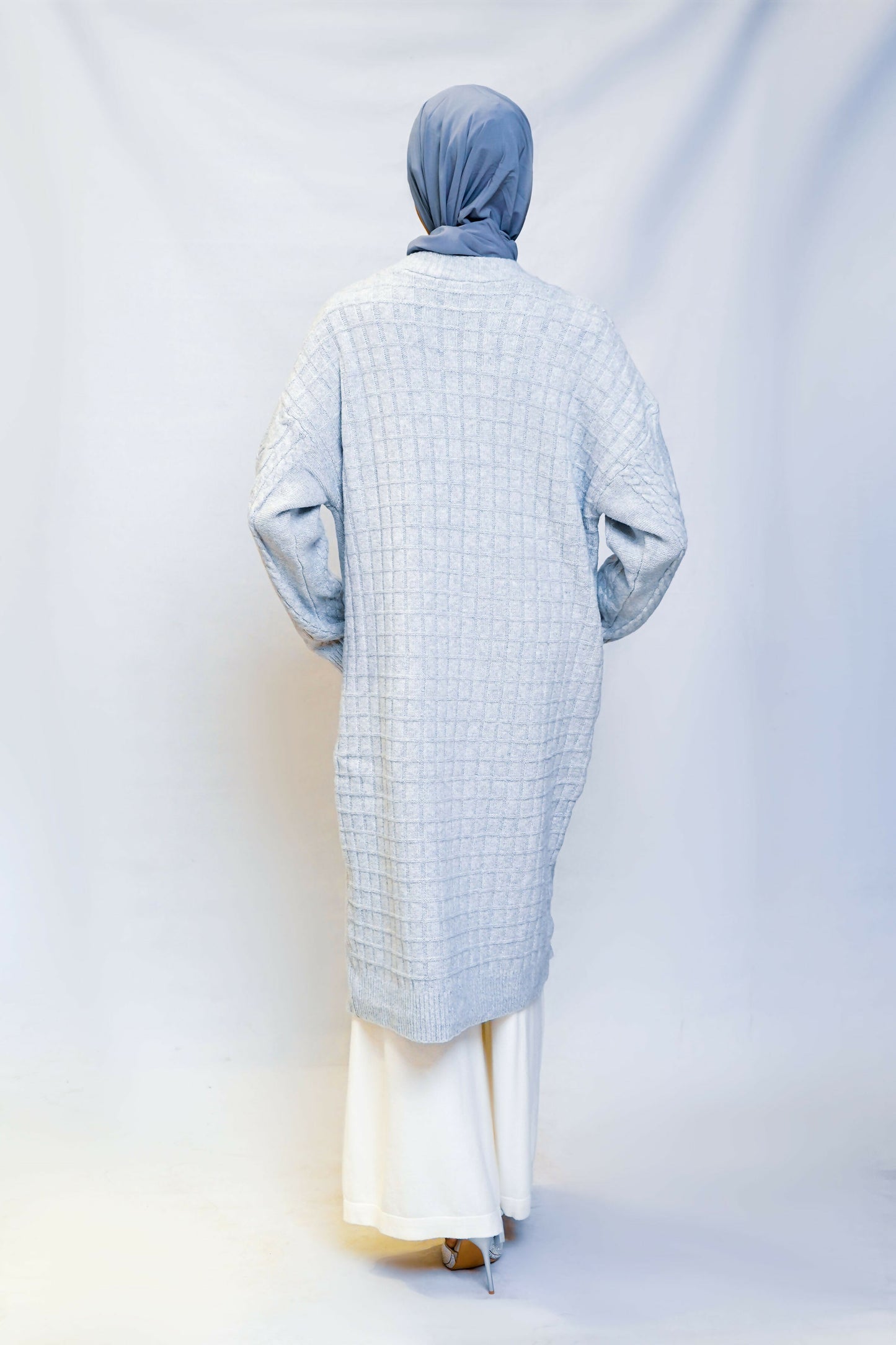 Cozy Cabin Knit Cardigan and Wide-Leg Pants Set