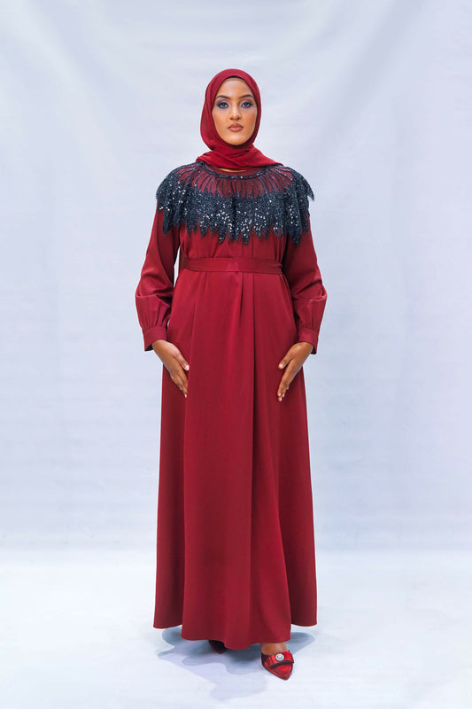 Ruby Regal Sequin Maxi Dress