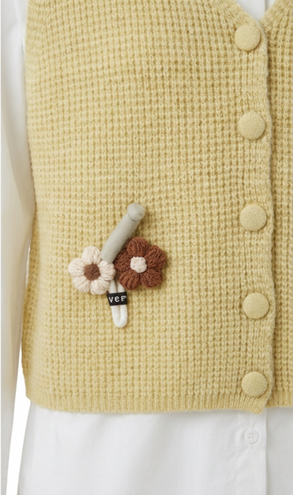 Sweetheart Bow-Tie Sweater Vest and Shirt Duo