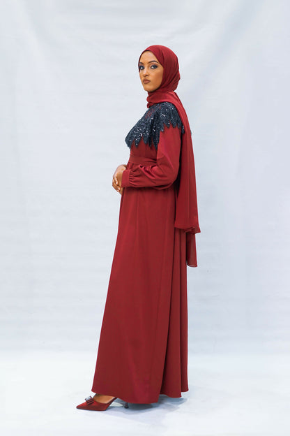 Ruby Regal Sequin Maxi Dress