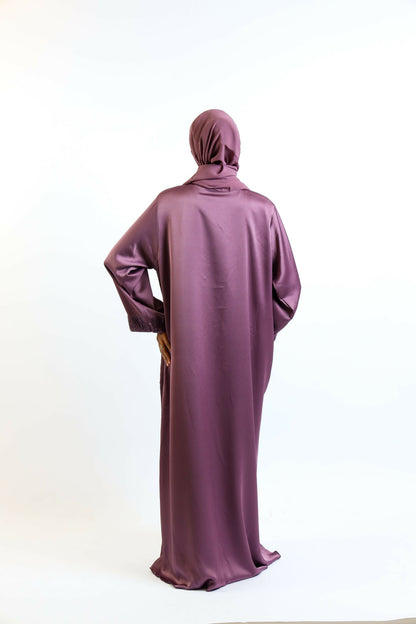 Midnight Garden Embossed Abaya