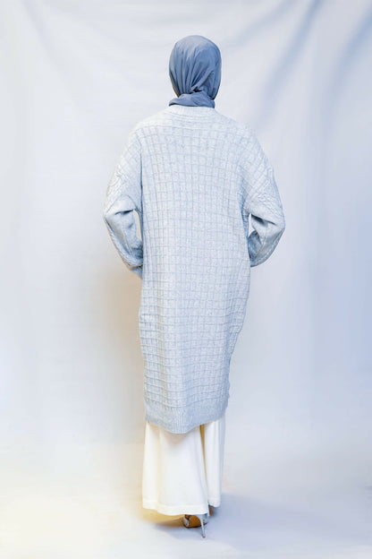 Cozy Cabin Knit Cardigan and Wide-Leg Pants Set